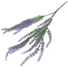 Decorative Flowers Simulation Lavender With Stems Fake Silk Wedding Decoration