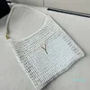 10A Stro Hobo Tas Zomer Designer Strandtassen Weave Schouder Onderarm Zwervers Luxe Tote Handtas Strand Bakken Lafite Gras