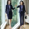 Dames Tweedelig broekpak Lente en herfst Temperamentstijl Zakelijke kleding High-end Interview Formeel El Receptie Manager W