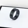 Band Rings Luxury Ceramics Gold Ring For Women Men Designer Mens G Letter Black White Par039S JEYCHE JUBILICT GIFT4655771 DROP DH175