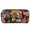 Anime Jojo's Bizarre Adventure Student Carto Pencil Case Garçons Filles Zipper Crayon Sac À Main Femmes Filles Maquillage Sac V4DA #