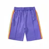 Designer shorts mens palms shorts pa anjos curto verão respirável calças esportivas macias esporte estilo rua sweatpants de alta qualidade tira webbing shorts