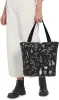 witch In Black Canvas Tote Bag Top Handle Purses Large Totes Reusable Handbags Cott Shoulder Bags For Work Shop Grocery N8Th#