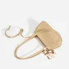 genuine Leather Female Handbag Niche Design Korean Versi Of The Armpit Bag Head Layer Cowhide Texture Bags One-Shoulder Pack d1Pf#