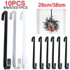 Decorative Flowers 1-10PCS Holidays Wreath Hook Hangers Coat Bag Hat Robe Extensible Hanging Holder Behind Door Christmas