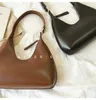 Retro- und minimalistische Unterarmtasche, Mo-förmige Zahntasche, Temperament, Umhängetasche, Handtasche, strukturierte Damen-Sticktasche 74iU#