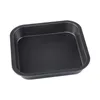 2024 Non Stick Pizza Pan Bakeware Koolstofstaal vierkant diepe plaatbakbak Brood Cake Mold Keuken Bakgereedschap Non Stick Pizza Pan voor bakken