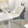Pillow Comfort Semi-Enclosed Seat Thickened Pad Office Chair Dinning Desk Sofa Seats Backrest Home Bedroom Floor