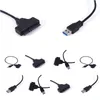 Computer Cables Connectors PC USB 30 till SATA 22 Pin Power Adapter för 25 HDD SDD hårddisk Drive7588530 Drop Delivery Computers Networ Ottlz