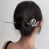 Hårklämmor Barrettes utomhus mode Serpentine Hairpin Tray Accessories for Women Drop Leverans smycken Hairjewelry OTC7W