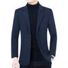 2023 Wysokiej jakości Blazers Men Wersja Koreańska trend modowy garnitur ślubny zwykły biznesmen dżenturskie garnitury męska kurtka Blazer 240326