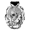 Nouveau rappeur américain Juice Wrld avec le même sweat à capuche à la mode décontracté Avatar sweat à capuche pour hommes
