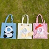 Trasportini per gatti Borsa per uscire con animali domestici Borsa in tela divertente e carina Borsa a tracolla portatile per cani di piccola taglia Zaino con una spalla Accessori per gite