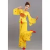 Ancient Women Chinese Tradeitial Folk Dance Fan Costume Costumes Yangko For Woman Natial Yangge Dances Natial Clothing Dres L0i8#