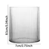 Wine Glasses Whiskey Glass Handmade Corrugated Milk Juice Cold Beer Vertical Stripe Bottole