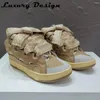 Casual Shoes Designer Sneakers Suede Patchwork Flat Women Lace Up Round Toe Men High Quality Thick snören skateboard