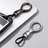 Keychains bil nyckelkedja hänge metall enkel midja i midjan hängande spänne ring high-end affärs anti-förlorad