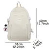 Sacs d'école femme voyage étanche étudiant sac à dos fille Kawaii Nylon femmes ordinateur portable dame mignon collège livre mode