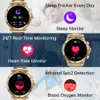 Armbandsur Lige Ai Voice Control SMART Watch Men Outdoor Sport Fitness Armband Bluetooth Call Heart Rast Blood Pressure Tracker Smartwatch 24329