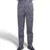 Maxi Wear Spoders Mundur Prace dla kucharza restauracyjnego pant food bottoms Service Stripe Men Chef Man Kuchnia luźna x62v#