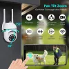 2,4G Kamera bezpieczeństwa Wi -Fi Nocna wizja 2MP1080p HD bezprzewodowa kamera sieciowa 360 Obracająca zdalne monitorowanie monitorowanie monitorowanie 5G 5G skrzynia biegów