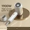 Essiccatori per capelli elettrici Blow Dryer Professional Ionic negativo per elettrodomestico con stile salone piccole dimensioni 240325