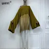 Urban Sexy Kleider WINYI 2023 neue Komfort Warme mode uhr party kleid Elegante Afrika urlaub winter kleidung frauen stricken quaste Jacke poncho yq240330