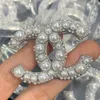 Broches femmes hommes Couples strass diamant cristal perle broche costume Laple broche timbre mode bijoux accessoires