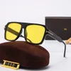 Stilvolle Tom Brand Ford Sonnenbrille, Designer-Damen-Sonnenbrille mit großem Rahmen, TF-Marke, Herren-Hip-Hop-Sonnenbrille