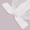 Nouveau voile de mariée avec clip de cheveux mignon arc blanc blanc ivoire en tulle veille pour la mariée bijoux de poils de mariage