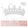 Vente chaude Accessoires de mariage Mariée Rhineste Crystal Crown Diadèmes pour Queens Cora M4Qt #