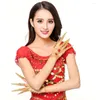 Linkarmbanden Thais meisje vingerarmband buikdans gouden sieraden