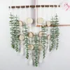 Flores decorativas Eucalipto artificial para pendurar decoração de sala de decoração de parede, adicionando sentimento natural a