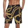 Shorts Shorts Summer Board Golden Chain Running Surf Links Graphic Beach Short Pants ShAwaii Trunks traspiranti più dimensioni