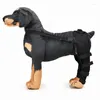 Hundebekleidung Hinterbeinstütze für Hunde mit reflektierenden Sicherheitsgurten für die Heilung von Wunden und Verletzungen durch Verstauchungen