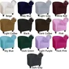 Cubiertas para sillas Club Slipcover Stretch Barrel Cover Sólido Color Tub Slipcovers Soft Spandex Sillón Sofá Protector de muebles