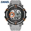 Sport Watches Military SMAEL Cool Watch Men Big Dial S Shock Relojes Hombre Casual LED Clock1616 Digital Wristwatches Waterproof199J
