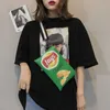 창조적 인 감자 칩 백팩 참신 캔버스 크로스 바디 백 선물 소년 어린이 fi phe bags satchel 재미있는 의상 t1ne#