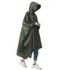 Płaszcza przeciwdeszczowe 3 w 1 wielofunkcyjny na zewnątrz piesze wędrówki z plecakiem płaszcz przeciwdeszczowy Poncho Waterproof Waterproof Namiot na kemping