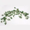 Decorative Flowers Home Decor DIY Garland Hanging Indoor Outdoor Fake Leaves Wedding Party Greenery Flexible Po Props Artificial Willow Vine