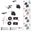 COMTAC II ANCUCTING Uchwyt słuchawkowy Szybki kask kolejowy zestaw adapter