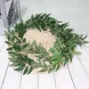 Fiori decorativi simulati foglie di salice e vite layout di scena di matrimonio pianta decorazione da parete verde domestico