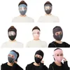 Casquettes de cyclisme hiver coupe-vent chaud masque facial polaire anti-poussière respirant couverture de Protection des oreilles Sports de plein air plus chaud