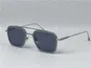 New Fashion Design Man Square Sunglasses 006 Acétate et cadres métalliques Style de popula