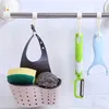 Portaoggetti per lavello da cucina, scolapiatti, appendi cestino regolabile, scolapiatti, sapone da bagno, spugna, mensola, accessori per organizer