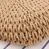 2023 Summer Handmade Bags for Women Beach Weaving Ladies Straw Bag Wrapped Beach Bag Mo shaped Top Handle Handbags Totes c0TU#