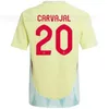 2024 Espagne Jersey de football Espana ANSU FATI ASENSIO MORATA FERRAN KOKE GAVI AZPILICUETA C.SOLER 24 COUPE DU MONDE RAMOS Chemises de football hommes enfants kit fans joueur 4XL 3XL 2025