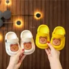 Baby Summer Sandals for Boy Girls Cartoon Bear Björn Kids Flip Flop Toddler Rubber Slippers For Children Home Garden Beach Anti Shoes 240323