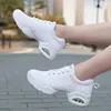 Dansskor kvinnor fyrkantiga sneakers andningsbara män tyg svart mjuk sulad jazz aerob träning unisex modern dansare