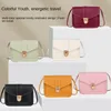 حقيبة FI للسيدات 2023 New Pu Leather Elegant Women's Crossbody Bag Simpling Color Mini Phe Bag B3JV#